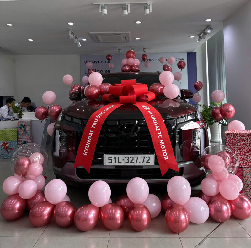 Palisade Prestige 6 ghế Đỏ cho khách hàng
